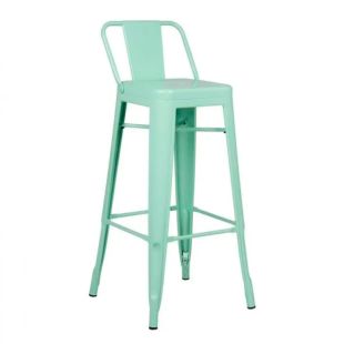 Tabouret de bar A Rétro Café H75-Spear mint-Gloss