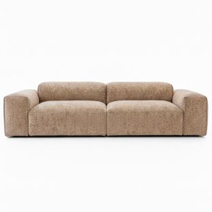 canapé Edda teddy brown