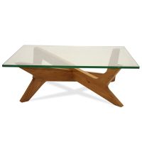 Cross coffee table
