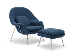 FAUTEUIL WOMB & OTTOMAN