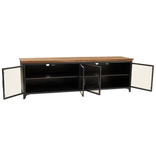 KIT ARMOIRE BASE EN MÉTAL ET BOIS