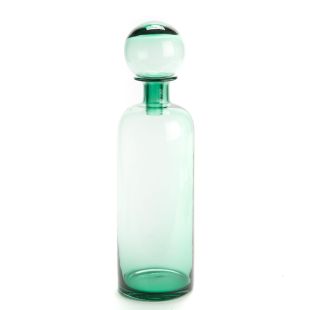 Vase bouteille h39 vert