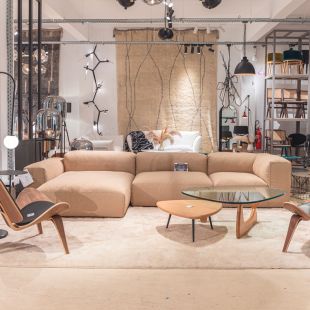Canapé Edda Timber soft brown