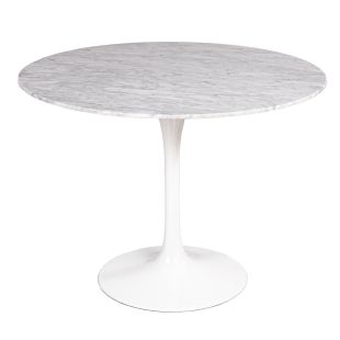 Table Ronde Tulipe en Marbre