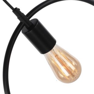 Circular geometry pendant lamp