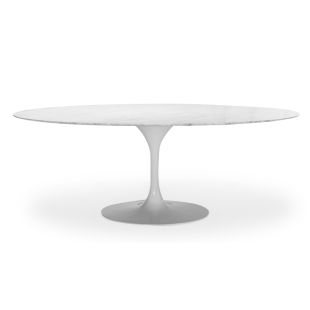 Table Ovale Tulipe en Marbre