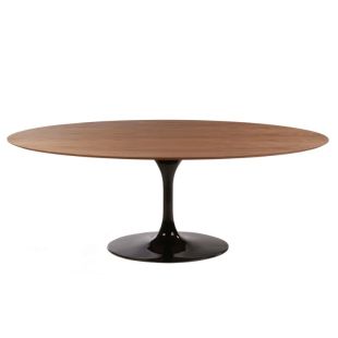 TABLE OVALE TULIPE EN BOIS