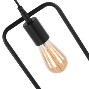 Rectangular geometry pendant lamp