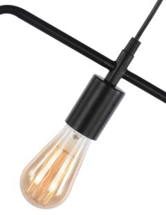 Square geometry pendant lamp