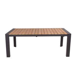 Teak extensible outdoor table à manger
