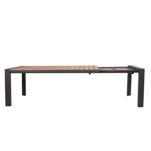 Teak extensible outdoor table à manger