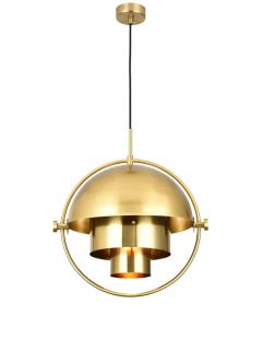 Transformation modeling semicircle pendant lamp