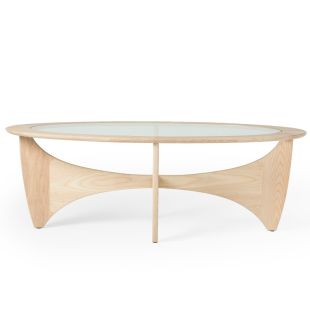 Trumpet Oval Coffee Table