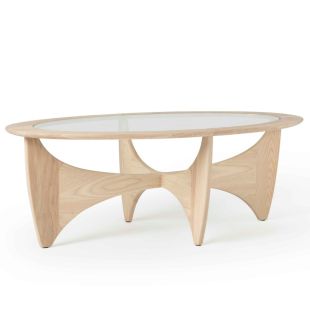 Trumpet Oval Coffee Table