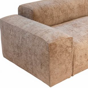 canapé Edda teddy brown