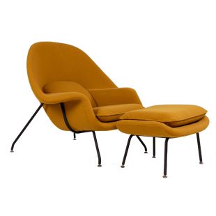 FAUTEUIL WOMB & OTTOMAN